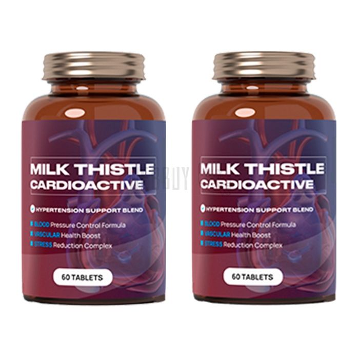 Milk Thistle CardioActive | remedy for high blood pressure